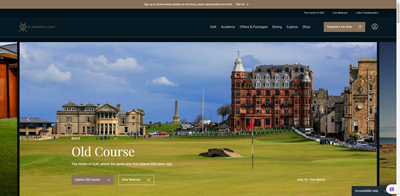 St Andrews Links web