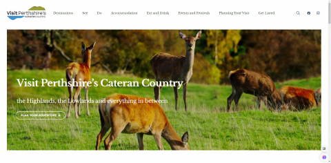 Visit Perthshire Cateran web page